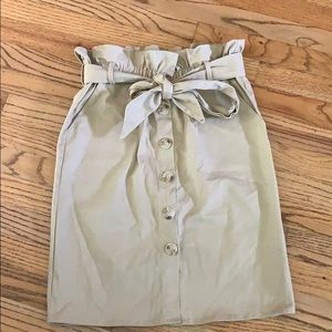 PAPER BAG SKIRT